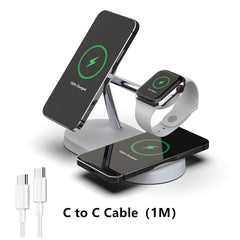 3-in-1 Wireless Magsafe Charger Stand - Qobeyhub