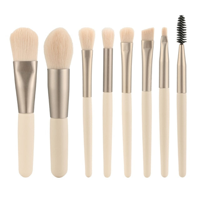 8Pcs Makeup Brushes Set - Qobeyhub - 849265_BQ9OHDU