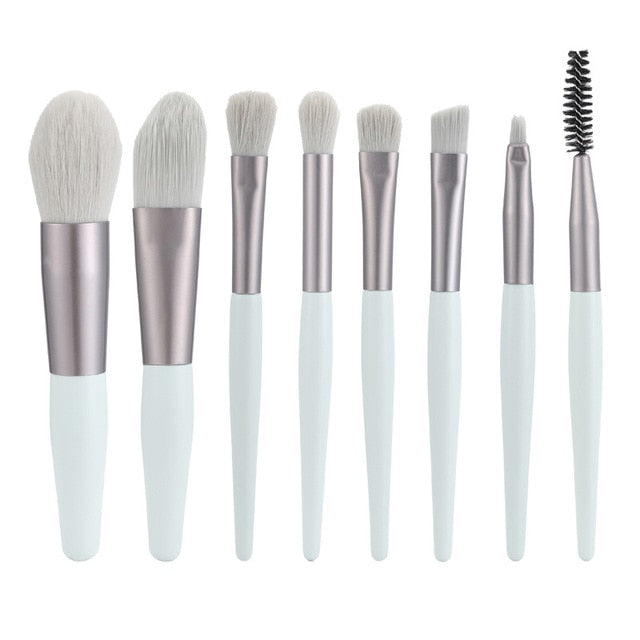 8Pcs Makeup Brushes Set - Qobeyhub - 849265_BQ9OHDU