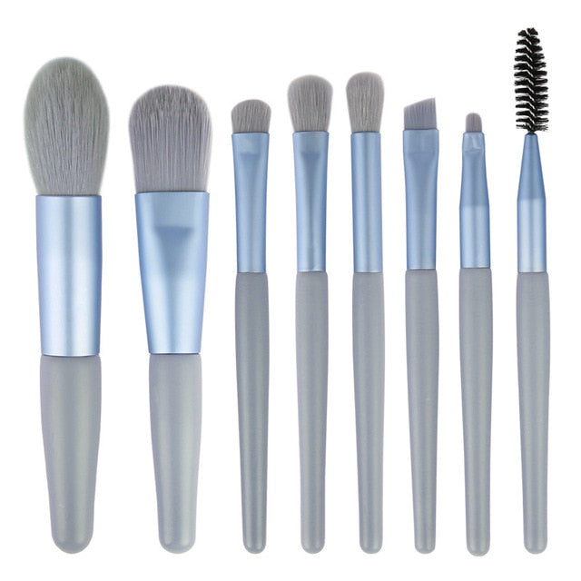 8Pcs Makeup Brushes Set - Qobeyhub - 849265_BQ9OHDU