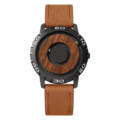 Iron Ball Magnetic Pointer Men's Watch - Qobeyhub