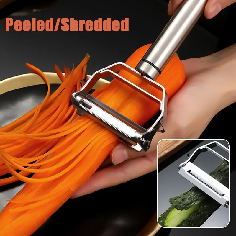 Stainless Steel Kitchen Vegetable Peeler - Qobeyhub