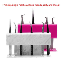 Acrylic Eyelash Tweezers Holder - Qobeyhub