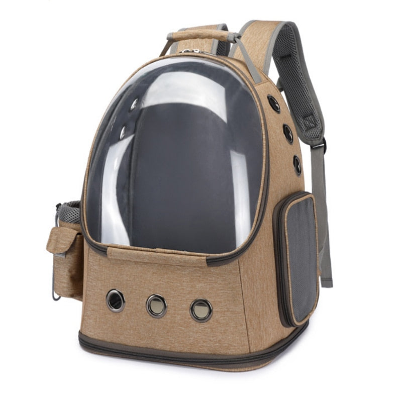 🌟 Hot Sale! Cat Carrier Backpack Space Capsule 50% OFF- Travel in Style & Comfort 🚀🐾 - Qobeyhub