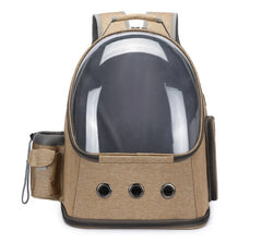 🌟 Hot Sale! Cat Carrier Backpack Space Capsule 50% OFF- Travel in Style & Comfort 🚀🐾 - Qobeyhub