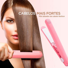 Ceramic Mini Hair Straightener - Qobeyhub