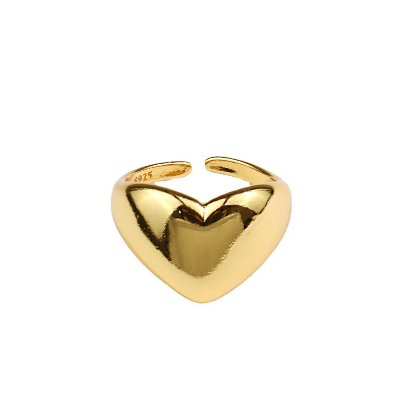 Creative Love Gold Ring - Qobeyhub - DTJI7M2