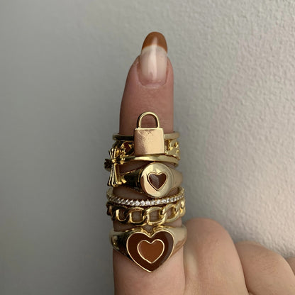 Creative Love Heart Ring - Qobeyhub - 480079_E4BIALH