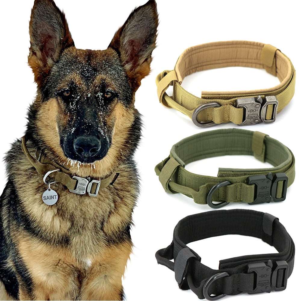 FlexiFit Luxe Comfort Collar - Premium Adjustable Dog Collar - Durable, Comfortable, and Stylish Safety Gear for Every Breed - Qobeyhub