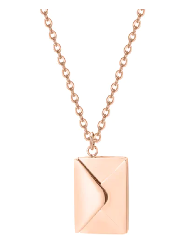 Envelope Necklace - Qobeyhub