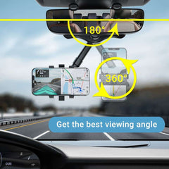 360° Rotatable Smart Phone Car Holder - Qobeyhub