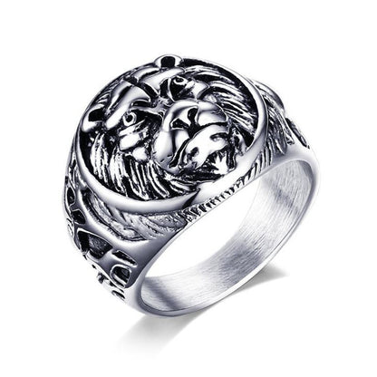 Lion Head Rings - Qobeyhub