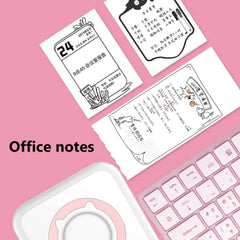 Mini Printer Portable Thermal Stickers - Qobeyhub