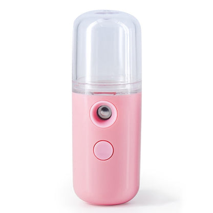 Nano Mist Facial Sprayer Beauty Instrument USB Face Steamer Moisturizing Beauty - Qobeyhub