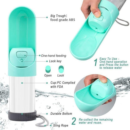 Portable Dog Drinker Bottle - Qobeyhub