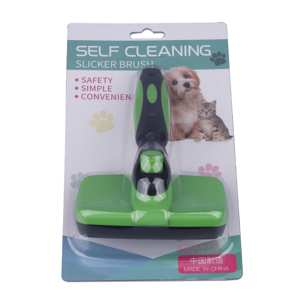 Self Cleaning Dog Brush - Qobeyhub