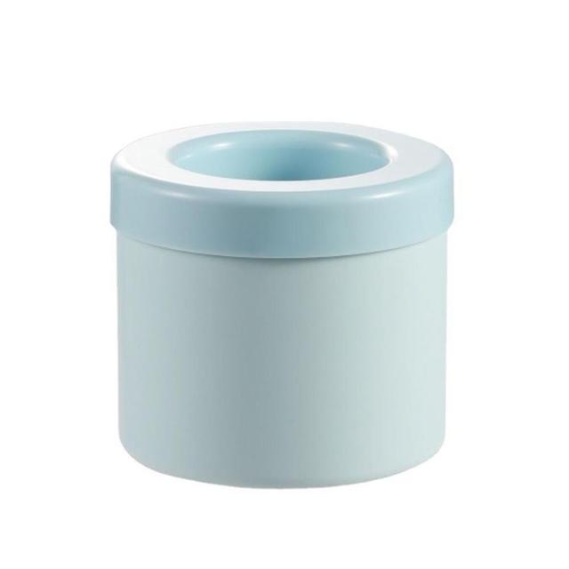 Silicone Cylinder Portable Ice Maker Bucket - Qobeyhub