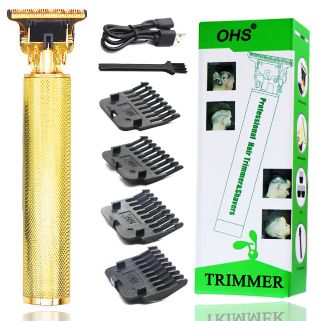 USB Vintage Electric Hair Trimmer - Qobeyhub