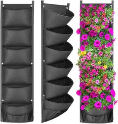 Vertical Hanging Garden Flower Pots - Qobeyhub