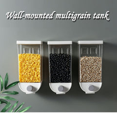 Wall-Mounted Kitchen Multi-Grain Sealed Jars - Qobeyhub