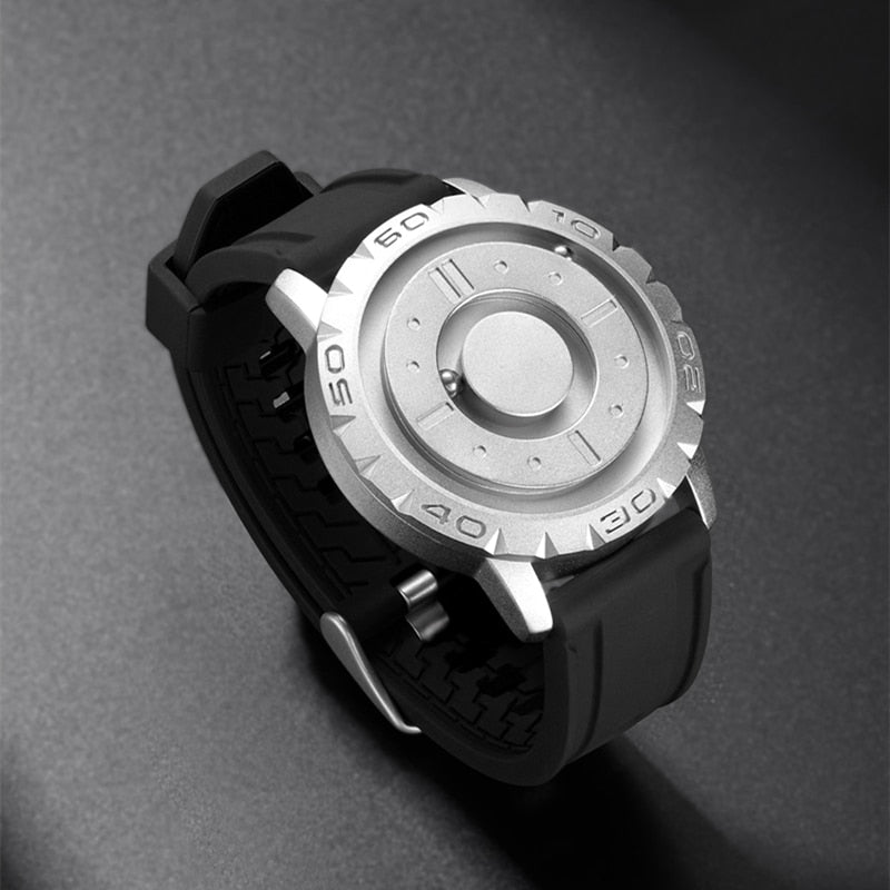 Iron Ball Magnetic Pointer Men's Watch - Qobeyhub