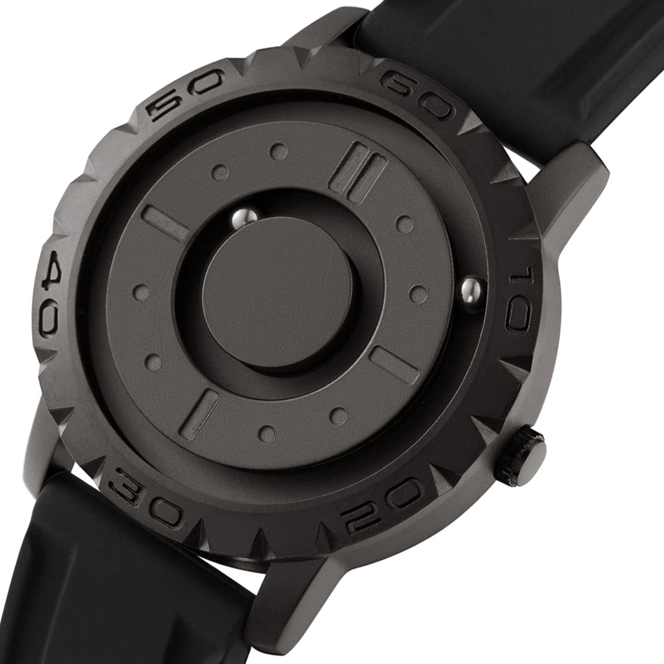 Iron Ball Magnetic Pointer Men's Watch - Qobeyhub