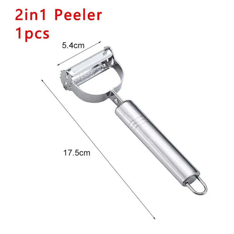 Stainless Steel Kitchen Vegetable Peeler - Qobeyhub